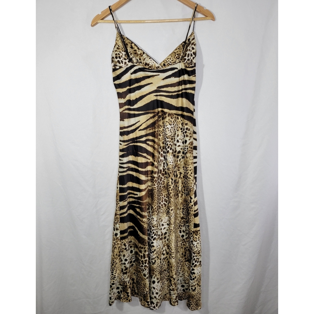 Natori Animal Print Slip Dress Size Small - Picture 4 of 5